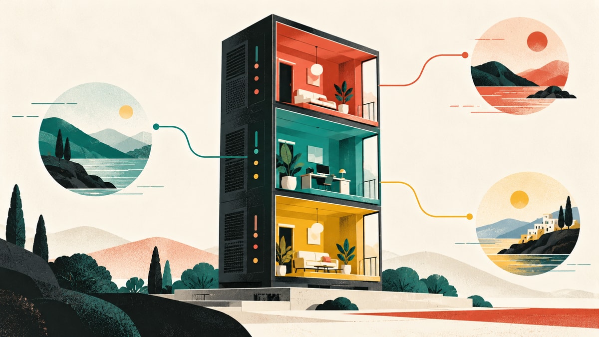 同一台服务器部署多个站点:拆分 Caddy 配置原创封面